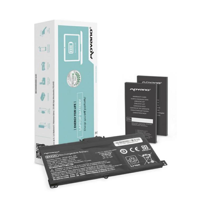 Kompatibler Akku für HP BK03XL 11,55 V 3400 mAh Movano Laptop