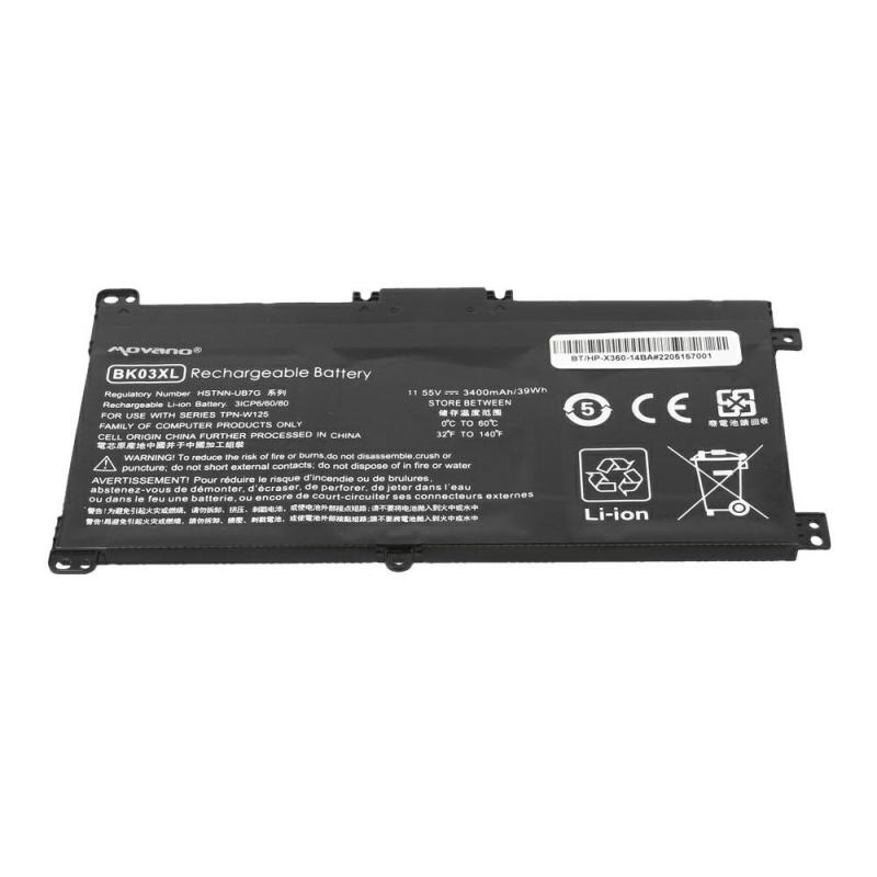 Kompatibler Akku für HP BK03XL 11,55 V 3400 mAh Movano Laptop