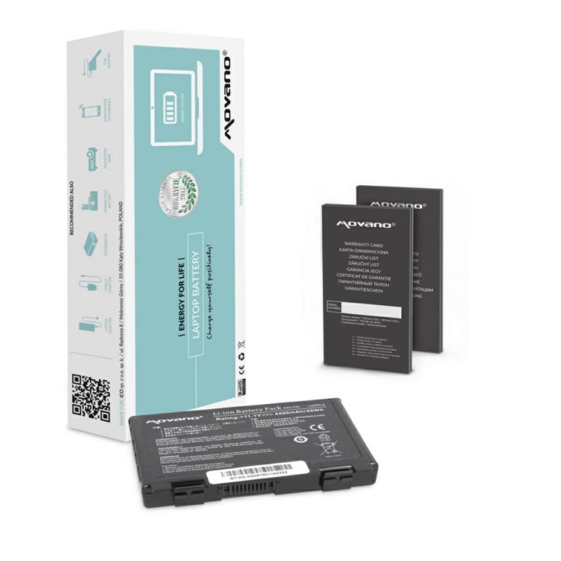 Kompatibler Akku für ASUS A32-F52, 11,1 V, 4400 mAh, Movano-Laptop
