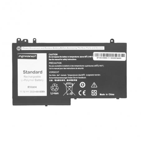 Batería compatible para portátil DELL E5450 11.1V 3600mAh Movano