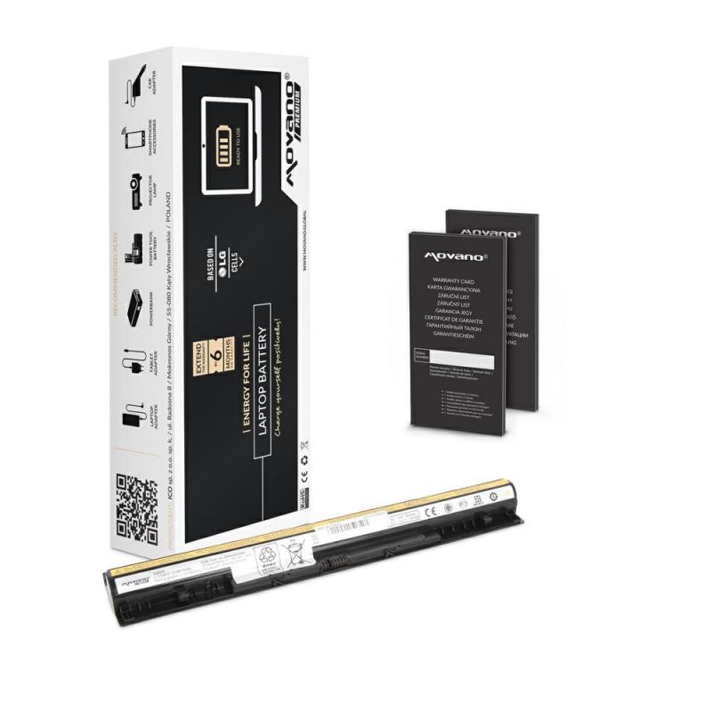 Kompatibler Akku für LENOVO L12L4A02 14,4 V 3200 mAh Movano Premium Laptop