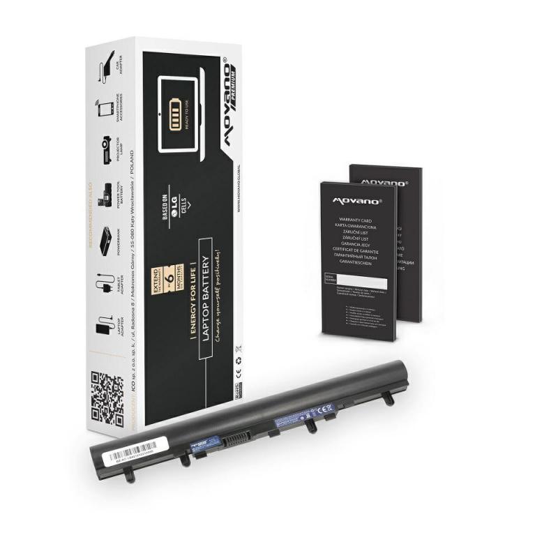 Batería compatible para portátil ACER AL12A32 14.8V 2600 mAh Movano Premium