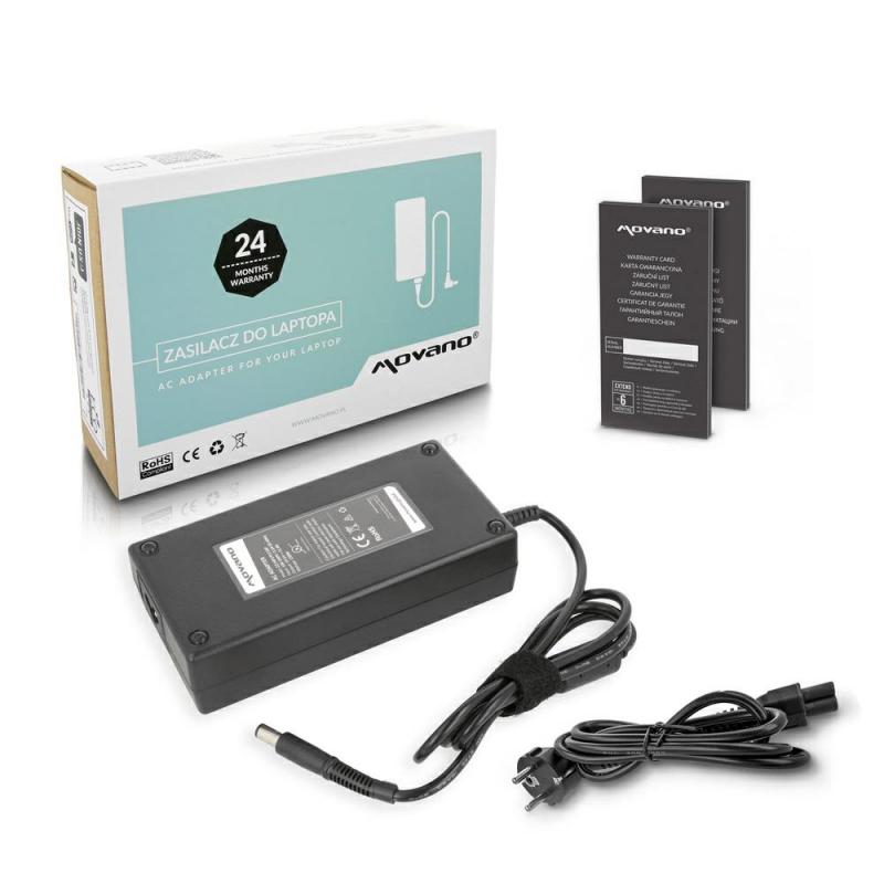 Compatible charger for HP 230W 19.5V 11.8A 7.4mm x 5.0mm center pin Movano laptop