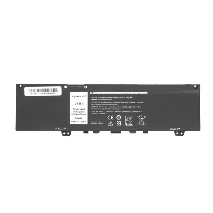Compatible Battery for DELL Inspiron 13 7373 11.55V 3200mAh Movano Laptop