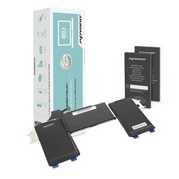 Bateria compatível para laptop Apple A1932 11,4 V 4379 mAh Movano