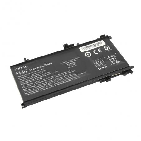 Batería compatible para portátil HP TE03XL 11.55V 3400 mAh Mitsu