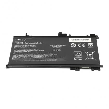 Batería compatible para portátil HP TE03XL 11.55V 3400 mAh Mitsu
