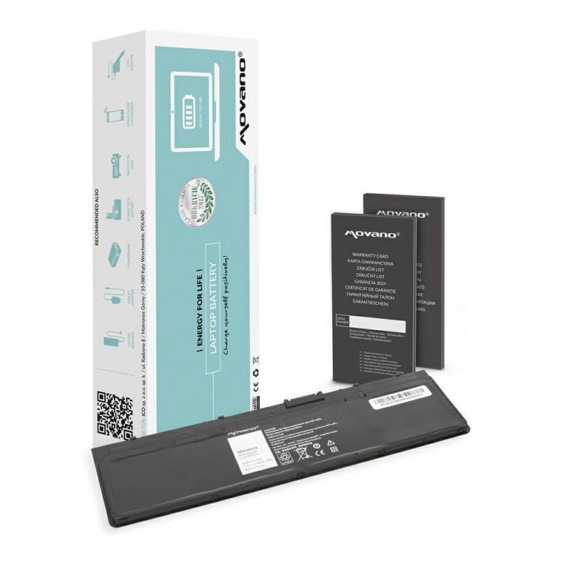 Compatible battery for DELL Latitude E7240 11.1V 2700mAh Movano laptop