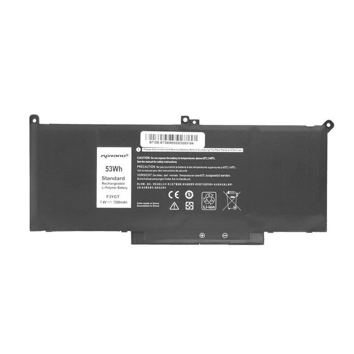 Compatible battery for DELL 7390 7.4v 7200 mAh Movano laptop