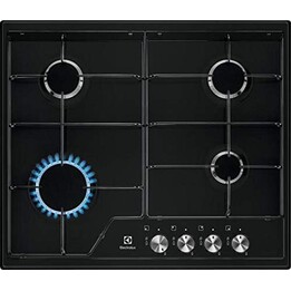 Electrolux EGS6424K placa de gas 4 zonas negro