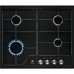Electrolux Gas HOB EGS6424K 4 ZONES 60CM BLACK