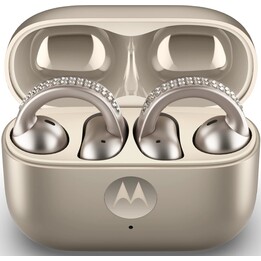 Motorola moto buds loop Kopfhörer Kabellos Ohr-Clip Anrufe/Musik/Sport/Alltag Bluetooth Beige
