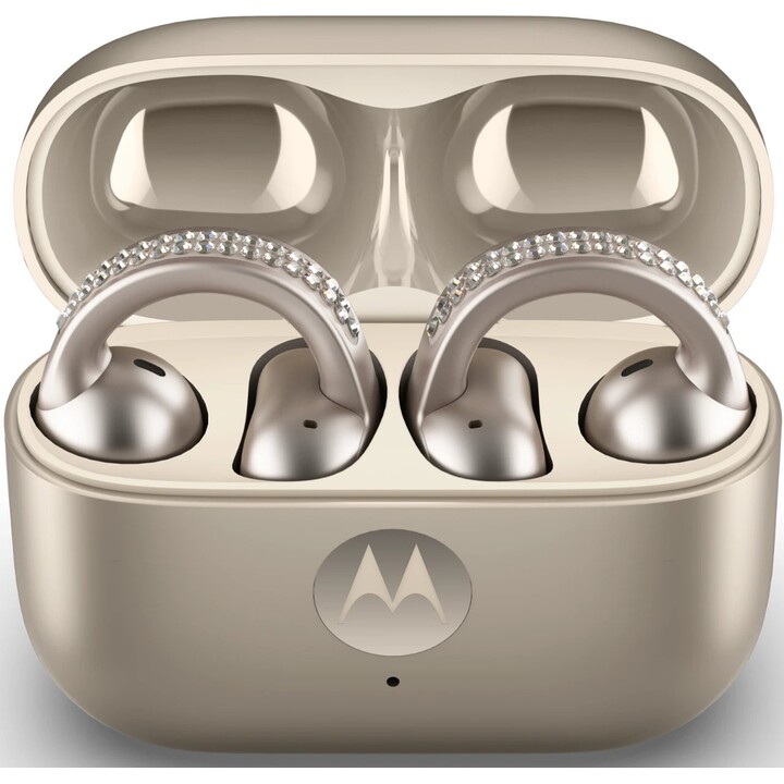 Motorola moto buds loop Auriculares Inalámbrico Clip de oreja Llamadas/Música/Deporte/Uso diario Bluetooth Beige