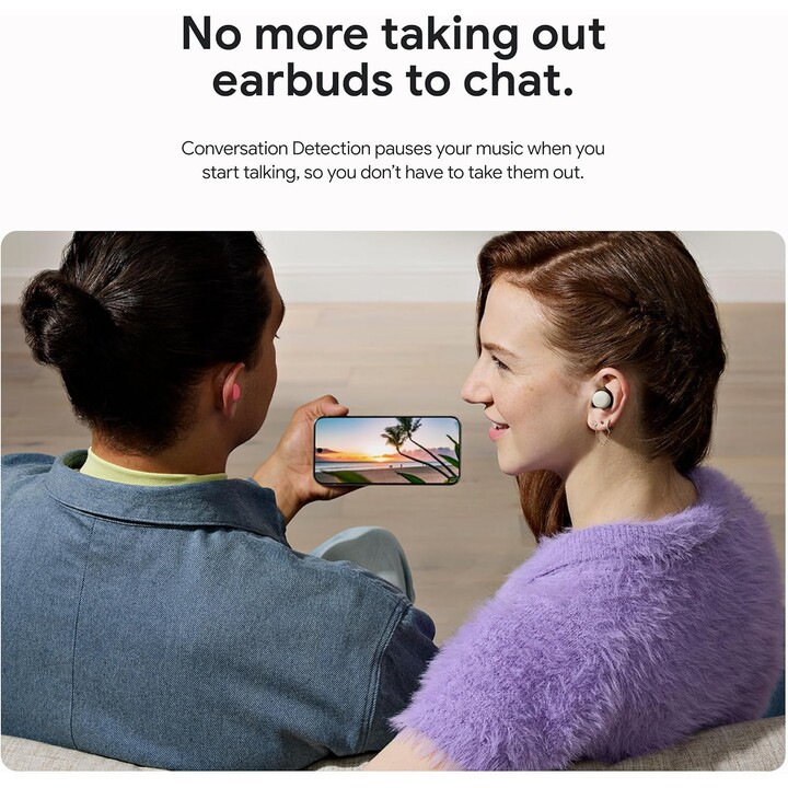 Google Pixel Buds Pro 2 Verde Liquen Versione Importata