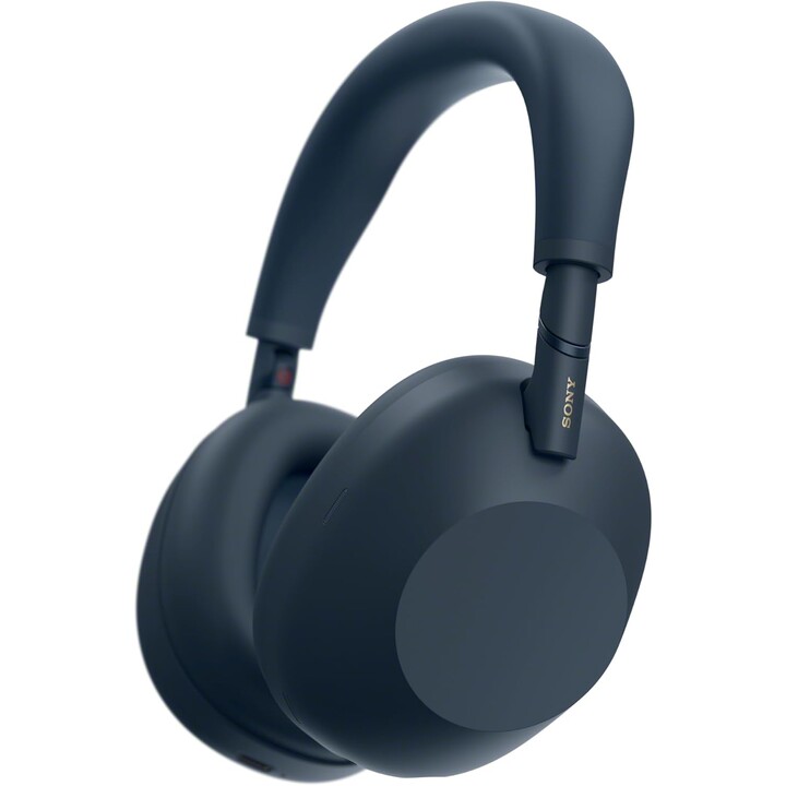 Cuffie wireless e cablate Sony WH-1000XM6 con archetto per musica/uso quotidiano USB Type-C Bluetooth blu