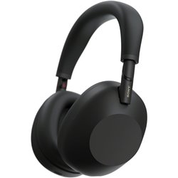 Fones de ouvido sem fio e com fio Sony WH-1000XM6 com faixa de cabeça para música/uso diário USB tipo C Bluetooth preto