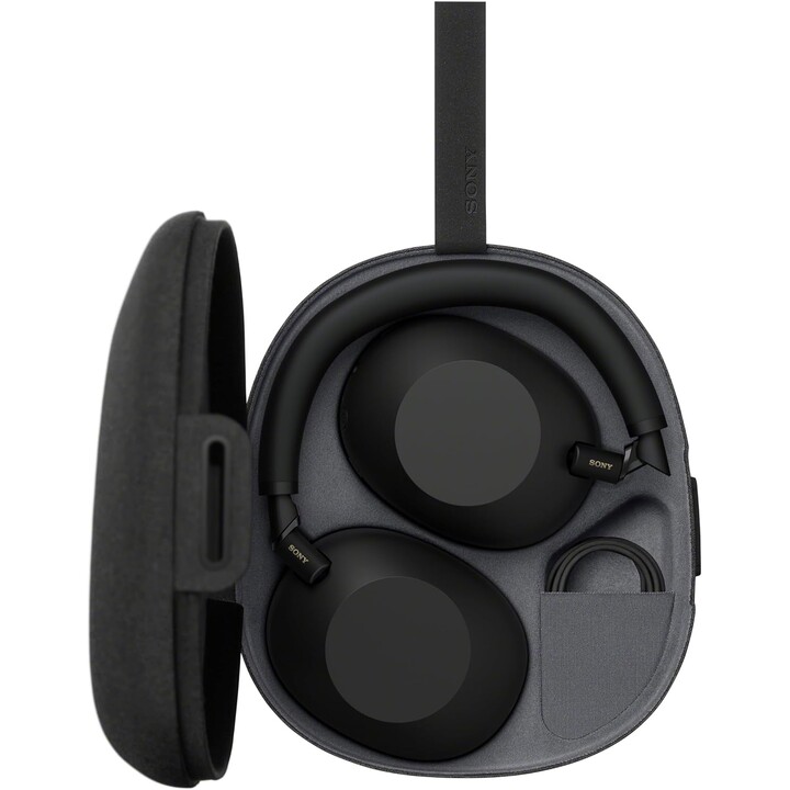 Sony WH-1000XM6 Kopfhörer Verkabelt & Kabellos Kopfband Musik/Alltag USB Typ-C Bluetooth Schwarz