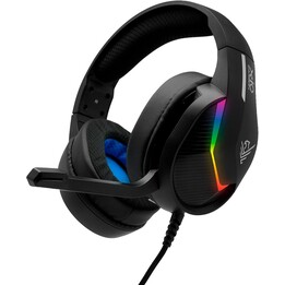 Phoenix X-IO Gaming Headset / Retractable Microphone / RGB Lighting / PS5 - XBOX X / Nintendo / Black / PHX-IOCARBON