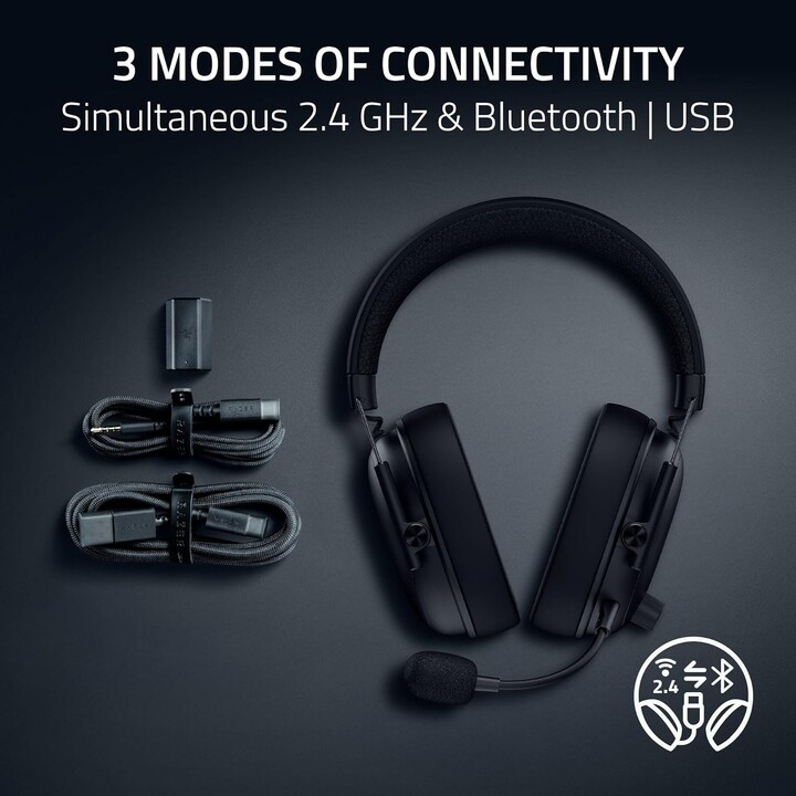 Razer Headset Blackshark V3 Wireless PC black