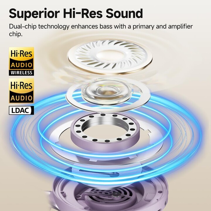 QCY H3 Pro Viola - Auricolari