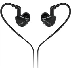Behringer MO240-CK Pro, auriculares, negro