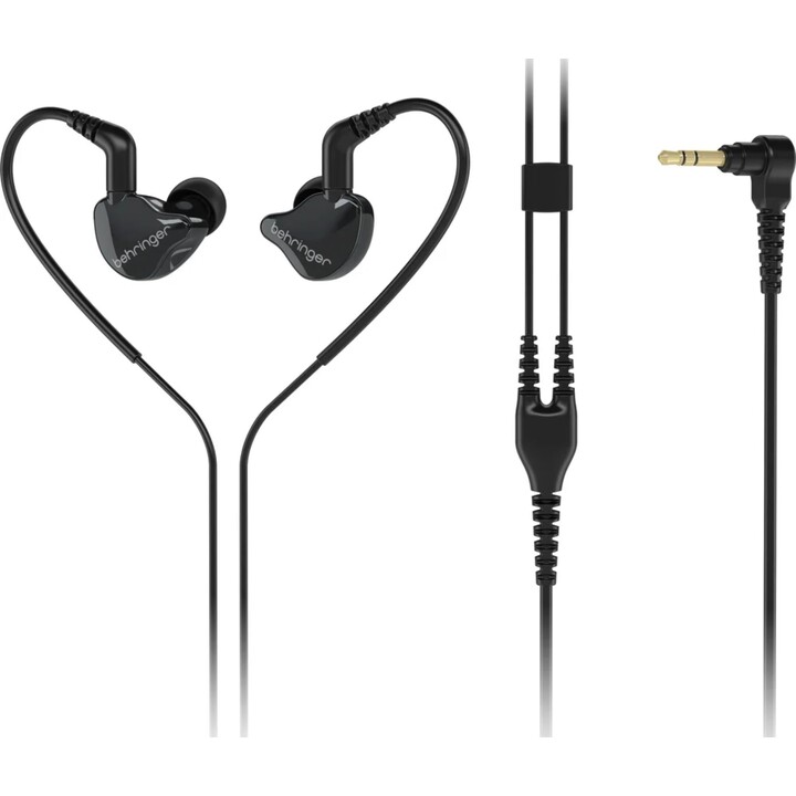Behringer MO240-CK Pro, auriculares, negro