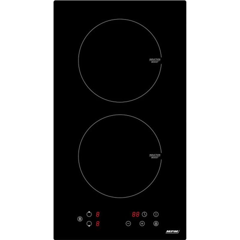 Placa de Inducción MPM 30-IM-06 52cm 2 zonas Negro