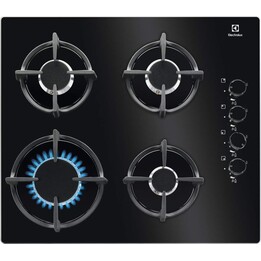 Electrolux Gas Hob EGG6407K 60cm 4 Zones Black