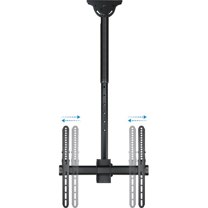 Tooq LPCE1155TSLI-B Adjustable / Tilting / Extendable Ceiling Mount for TV 32-55 '/ up to 50kg