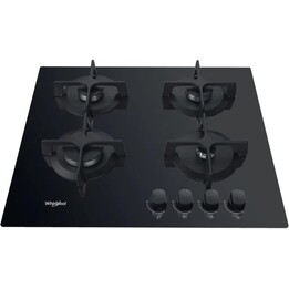 Whirlpool Gas Cooktop AKT 616/NB 4 zones 60cm Black