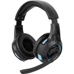Rebel GH-20 Auriculares Alámbrico Diadema Juego USB tipo A Negro