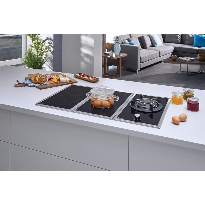 Beko HDMC 32400 TX Ceramic Hob 2 Zonen Schwarz