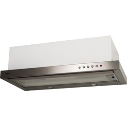 Akpo Wk 7 Light 60 Semi-Recessed Hood Silver