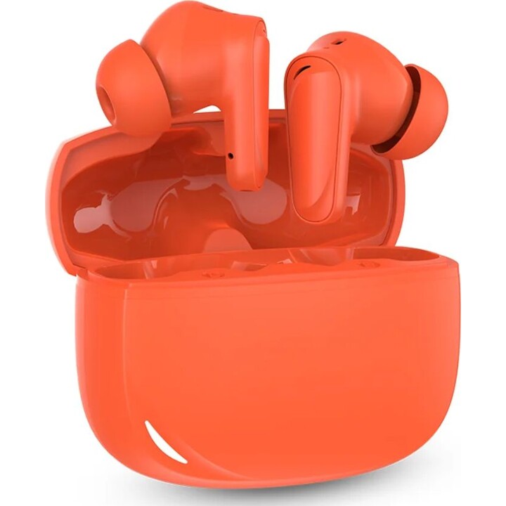 Écouteurs Bluetooth SPC Boost Buds avec étui de chargement / Autonomie 7,5 h / Rouge