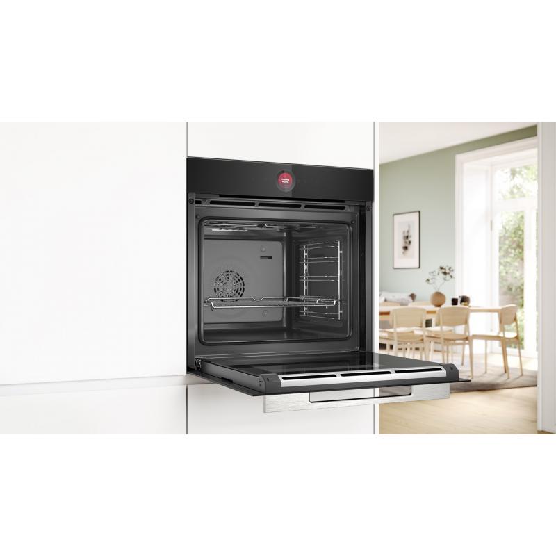 Bosch Serie 8 HBG7341B2 horno 71 L 3600 W Negro