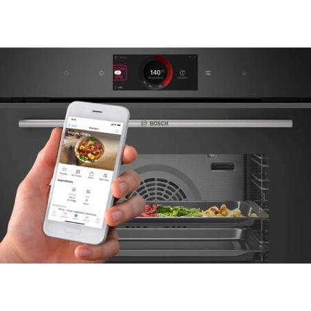 Bosch Serie 8 HBG7722B1 horno 71 L 3600 W Negro