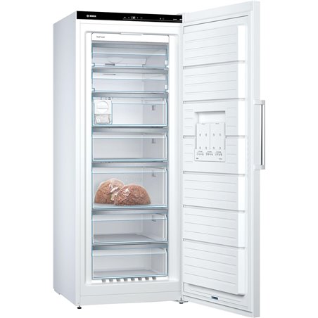 Bosch Serie 6 GSN54AWDV 328L Weißer freistehender Gefrierschrank