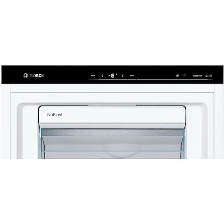 Bosch Serie 6 GSN54AWDV 328L Weißer freistehender Gefrierschrank