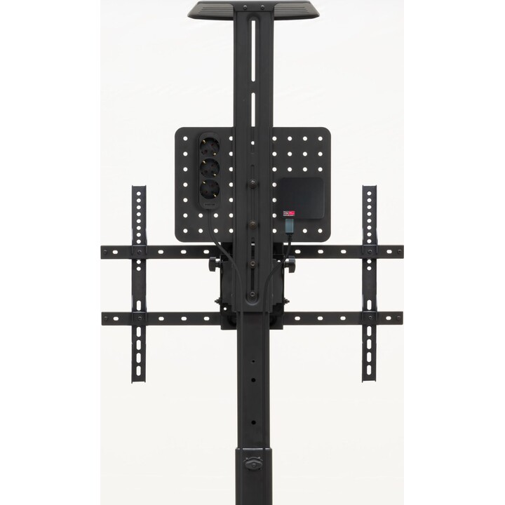 TooQ FS1184M-B Tilting Floor Stand with Wheels for 35-70&39 TVs/up to 70kg