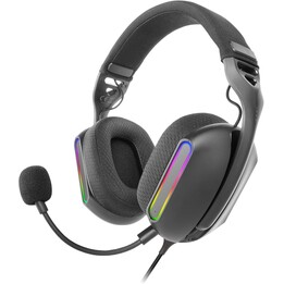 Mars Gaming MH-PRO Gaming Headset with Microphone/ 3.5 Jack/ USB/ Black