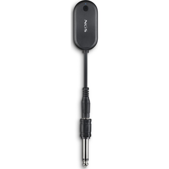 Microfono palmare NGS Singer Star Wireless confezione da 2 + ricevitore nero/grigio