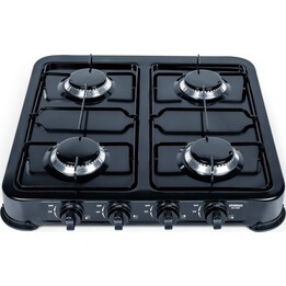 Promis kg400c Gaskocher 4 Zonen schwarz