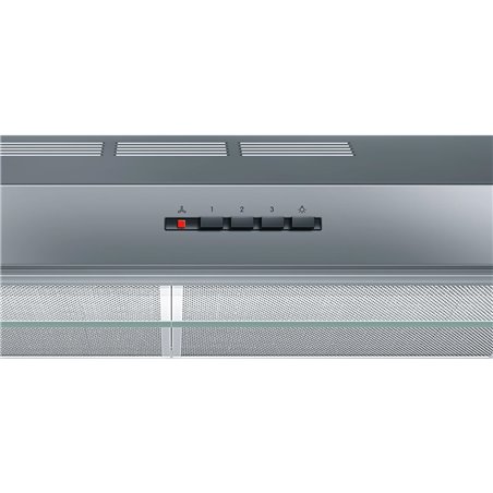 Bosch DUL63CC50 hotte 350 m³/h Monté au mur Acier inoxydable D