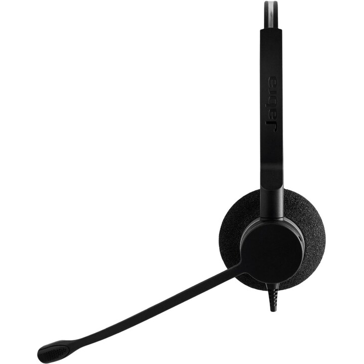 Fone de ouvido com fio Jabra Biz 2300 QD Duo para escritório/call center Bluetooth, preto