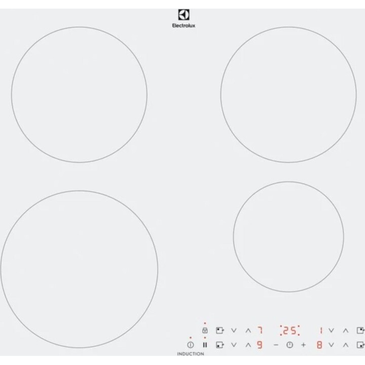 Indução Electrolux hob lir60430bw 60cm 4 zonas brancas