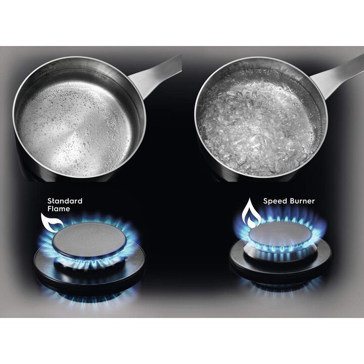 Electrolux Gas Hob egs6436ww 4 zones argent