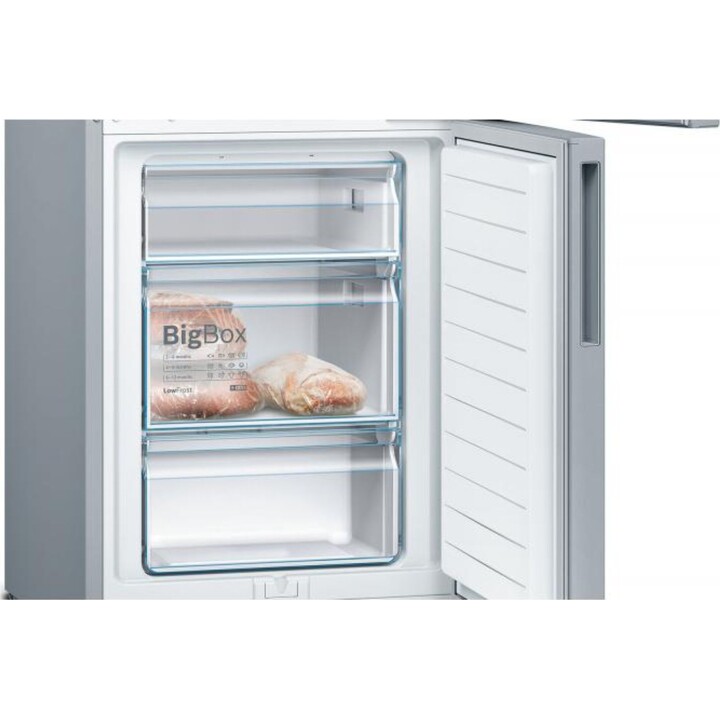 Frigorífico Bosch Serie 4 KGV33VLEA independiente con congelador 289 L Clase E Plata