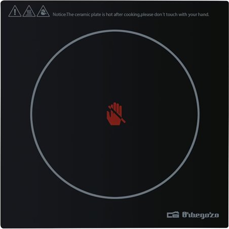 Orbegozo PCE5000 / 1 plaque 205mm / 2000W vitrocéramique