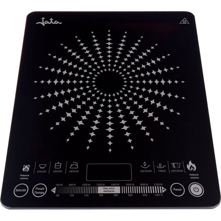 JATA VIN145 Portable Induction Hob 1 Zone Black
