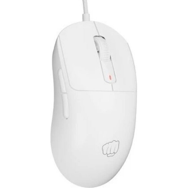 Souris de jeu programmable Fury Tanto T4 12 000 Dpi RGB blanche